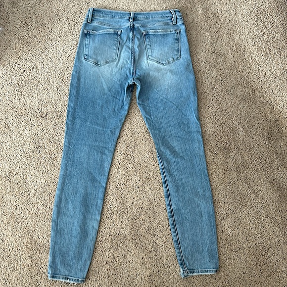 Frame Le High Skinny Hidalgo Chew Denim Jeans Pants **Size 29**🌸🌸 - Picture 5 of 8